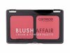 Põsepuna Catrice Blush Affair Cream & Powder Palette, 010 Stunning Strawberry, 6 g