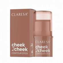 Kontuurimispulk Claresa Cheek 2Cheek Contour Stick, 01 Neutral Sand, 6 g