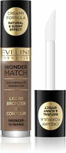 Vedel bronzer Eveline Wonder Match Liquid Bronzer, 02, 4,5 ml