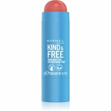 Põsepuna Rimmel London Kind & Free Tinted Multi Stick, 001 Caramel Dusk, 5 g