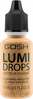 Sära andev tilkseerum Gosh Lumi Drops, 014 Gold, 15 ml