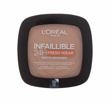 Bronzer L'Oreal Paris Infaillible 24H Fresh Wear Matte, 250 Light, 9 g
