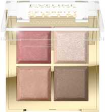Mitmeotstarbeline kontuurimispalett Eveline Cosmetics Celebrity Skin Baked 4in1, 16 g