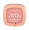 Põsepuna L'Oreal Paris Life's a Peach, 01 Peach Addict, 9 g