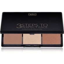 Näokontuurimise palett Wibo 3 Steps To Perfect Face Dark, 10 g