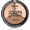 Kontuuripalett Nyx Professional Makeup 3 Steps To Sculpt, 01 Fair, 5 g
