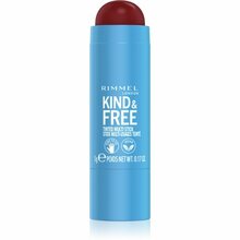 Põsepuna Rimmel London Kind & Free Tinted Multi Stick, 005 Berry Sweet, 5 g
