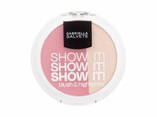 Põsepuna Gabriella Salvete Show It Blush & Highlighter, 01, 9 g