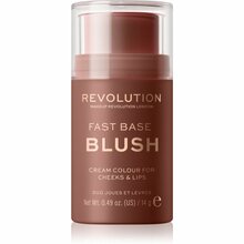 Põsepuna Makeup Revolution Fast Base Blush, Mauve, 14 g