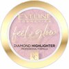 Sära andev highlighter Eveline Feel The Glow Diamond Highlighter, 03 Rose Gold, 4,2 g