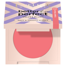 Põsepuna Eveline Better Than Perfect Velvet Blush, 02 Funny Peach