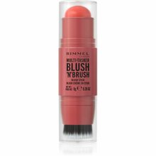 Põsepunapulk Rimmel Multi-Tasker Blush N Brush stick, 250 Coral Dust, 8 g