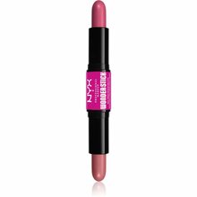 Põsepuna NYX Professional Makeup Wonder Stick, 01 Light Peach and Baby Pink, 2 x 4 g