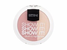 Põsepuna Gabriella Salvete Show It Blush & Highlighter, 02, 9 g