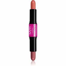 Põsepuna NYX Professional Makeup Wonder Stick, 02 Honey Orange and Rose, 2 x 4 g