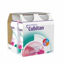 Cubitan maasikamaitseline jook, 4 x 200 ml