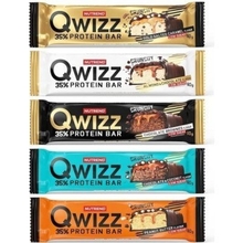 Nutrend Qwizz 35 prots. Protein Bar, Cookies & cream, 60 g