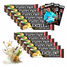 Nutrend Excelent Protein Bar, Vanilla - Pineapple, 85 g