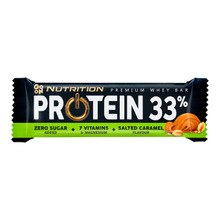 Valgubatoon Go On Protein 33 prots. soolase karamelli maitsega, 50 g