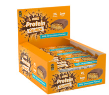 Applied Nutrition Protein Crunch Bar, piimašokolaadi-maapähkli maitsega, 65 g