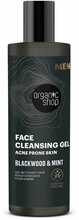 Puhastav geel meestele Organic Shop Men Blackwood, 200 ml