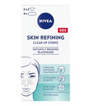 Puhastusplaastrid Nivea Skin Refining Clear-Up Strips, 6 tk