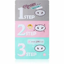 Holika Holika Pig-Nose Clear Blackhead 3-Step Kit poore puhastavad plaastrid 3 tk