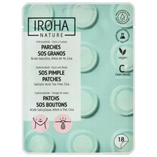 Akneplaastrid Iroha SOS, 18 tk