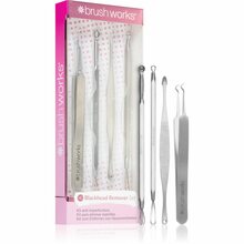 Brushworks Blackhead & Blemish Remover Set, 4 tk
