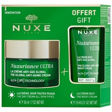 Nuxe Nuxuriance Ultra vananemisvastane päeva- ja öökreemide kinkekomplekt, 65 ml