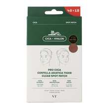 VT Cosmetics CICA Clear Spot Patch rahustavad vistrikuplaastrid, 66 tk
