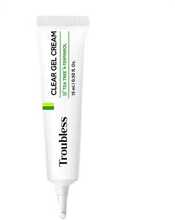 Troubless läbipaistev geelkreem naha puuduste vastu, 15 ml
