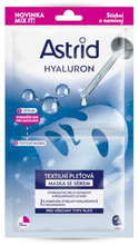 Astrid Hyaluron tekstiilne näomask seerumiga, 1 tk