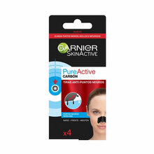 Pooripuhastusribad Garnier Pure Active Anti-Blackhead, 4 tk