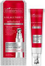 Kortsudevastane kreem silmade ja huulte ümber Bielenda Collagen Youth Stimulator, 15 ml