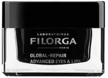 Kortsudevastane kreem silma- ja huulekontuurile Filorga Global-Repair Advanced Eyes & Lips, 15 ml