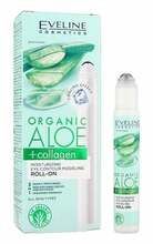 Silmaümbrusgeel Eveline Organic Aloe + Collagen, 15 ml