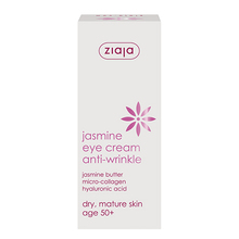 Silmaümbruskreem Ziaja Jasmine Anti-Wrinkle 50+, 15 ml