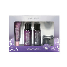 Näohoolduskomplekt Mizon Collagen Set, 40 ml + 10 ml + 15 ml