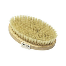 Nuum Cosmetics Dry Exfoliating Body Brush keskmise tugevusega massaažihari, 1 tk