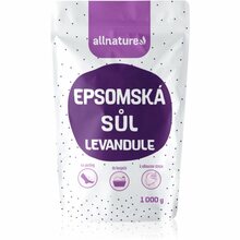 Vannisool Allnature Epsom Salt lavendliga, 1000 g
