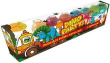 Vannipommide komplekt Chlapu Chlap Dino Truck, 350 g, 7 tk