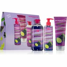 Kingikomplekt Dermacol Aroma Ritual, viinamarjad ja laim, 250 ml + 250 ml + 500 ml