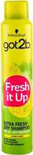 Kuivšampoon Schwarzkopf Got2b Fresh It Up Extra Fresh, 200 ml