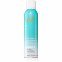 Kuivšampoon heledatele juustele Moroccanoil Light Tones, 205 ml