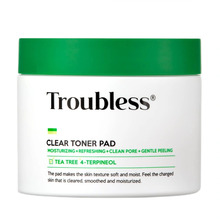 Näotoonik TroublesS Clear Toner Pads, 60 tk