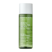 Näotoonik Mary & May Vegan CICA Tea Tree AHA PHA Blemish Toner, 30 ml