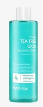 Näotoonik Farmstay Vegan Tea Tree Cica Relaxing Toner, 400 ml