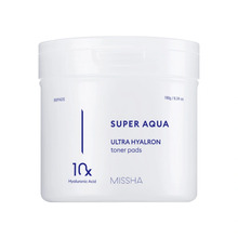 Näotooniku padjad Missha Super Aqua Ultra Hyalron Toner Pads, 90 tk, 180 ml