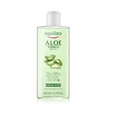 Näotoonik Equilibra Aloe Gentle, aaloe ekstraktiga, 200 ml